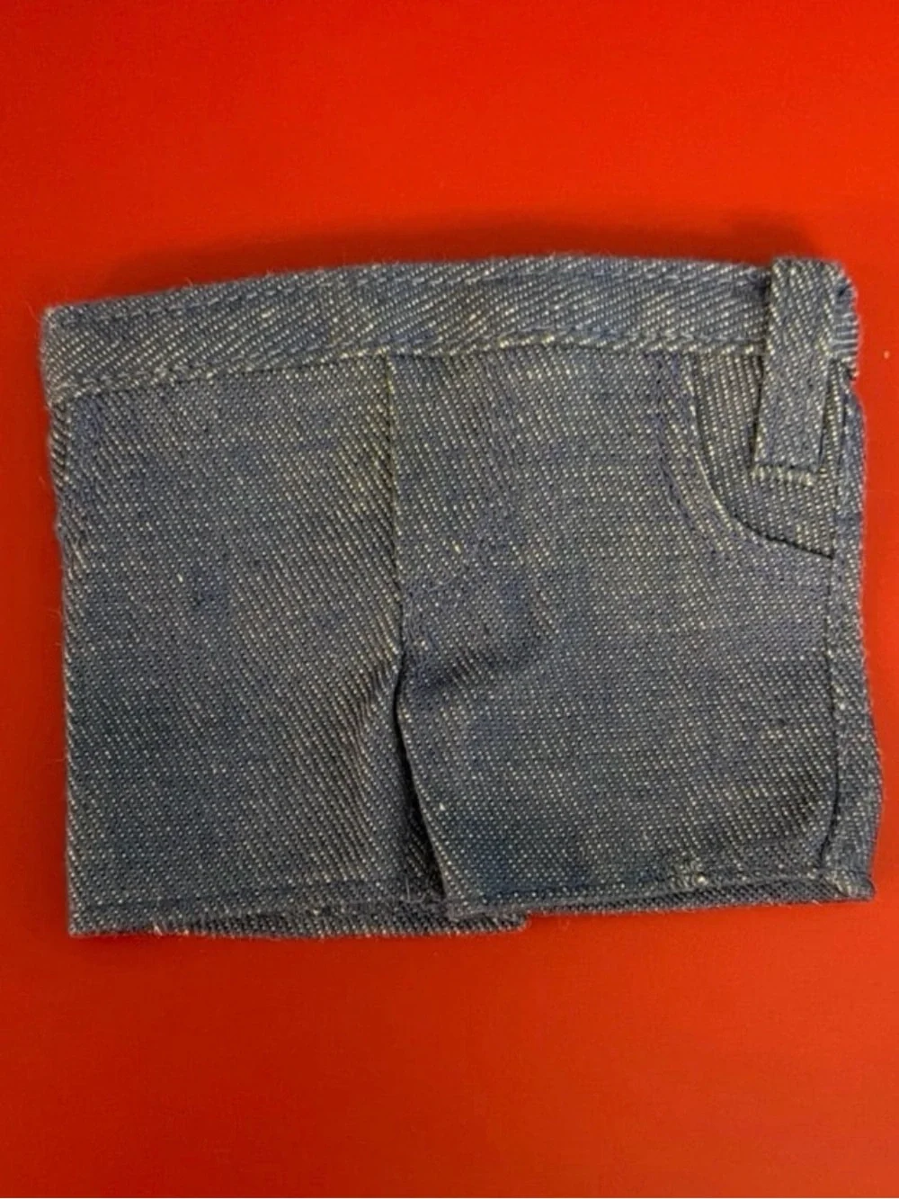 Vintage Snoopy Denim Pants with a Perfect Snoopy Brown Patch -Mint Condition